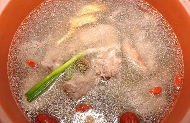 石斛老鸭汤的做法