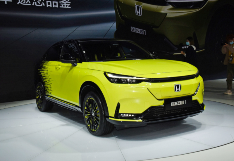 将于2022年春季上市 东风本田e:NS1纯电SUV实车首发