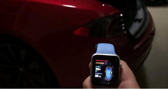 用Apple Watch控制你的Tesla Model S