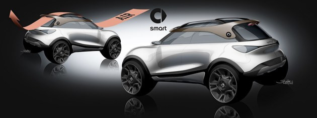 2021慕尼黑车展：全新smart精灵#1概念车发布
