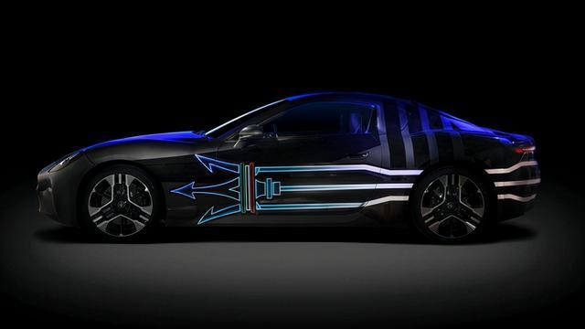 玛莎拉蒂首款纯电动预告曝光，新车于2023年正式亮相