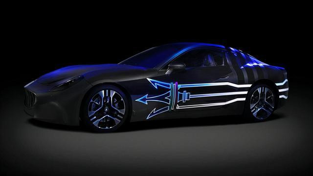 玛莎拉蒂首款纯电动预告曝光，新车于2023年正式亮相