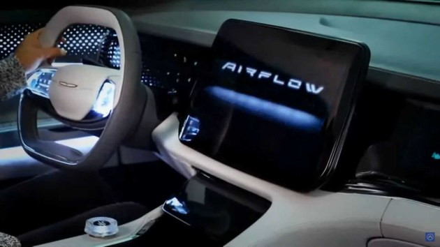 或为Stellantis集团最新产品 克莱斯勒Airflow EV概念车亮相