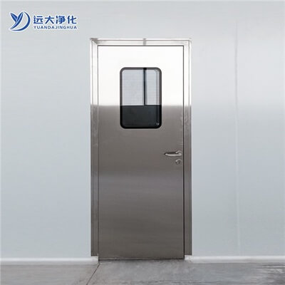 不锈钢洁净门清洁保养和特点